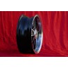 1 cerchio BRM 5.5x15 5x205 Volkswagen Beetle Kafer Maggiolino T1 T2a Typ3 Karmann Ghia black/diamond cut