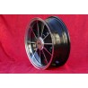 1 cerchio BRM 5.5x15 5x205 Volkswagen Beetle Kafer Maggiolino T1 T2a Typ3 Karmann Ghia black/diamond cut