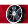 1 wheel BRM 5.5x15 5x205 Volkswagen Beetle Kafer Maggiolino T1 T2a Typ3 Karmann Ghia black/diamond cut