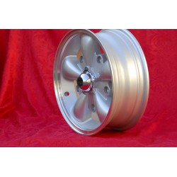 1 Felge EMPI 5.5x15 5x205 Volkswagen Beetle Kafer Maggiolino T1 T2a Typ3 Karmann Ghia silver/diamond cut