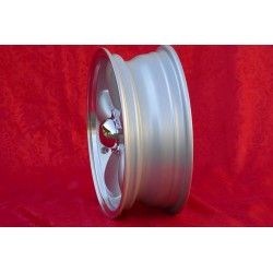 1 cerchio EMPI 5.5x15 5x205 Volkswagen Beetle Kafer Maggiolino T1 T2a Typ3 Karmann Ghia silver/diamond cut